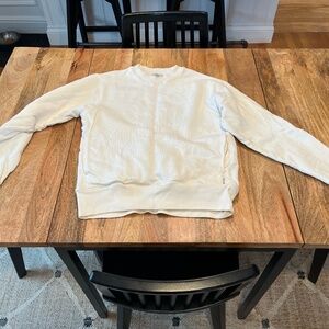 AYR The BLT Sweatshirt XS in Oyster